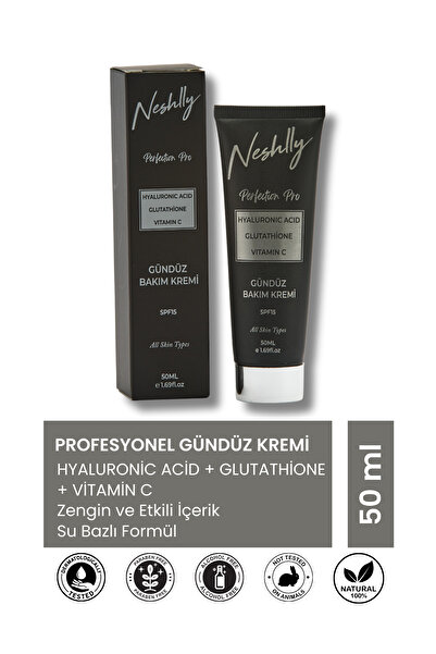 NESHLLY NATURAL Perfection Pro Gündüz Kremi (Glutatyon+ C Vitamini) (50ml)