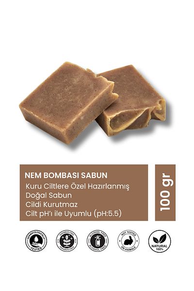 NESHLLY NATURAL صابون قنبلة الرطوبة من نيشلي