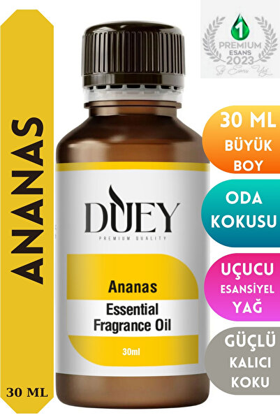 DUEY Ananas Uçucu Yağ 30ML Buhurdanlık Yağı Difüzör Esansı Oda Kokusu Esansı ...