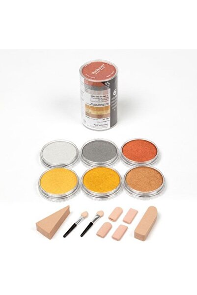Panpastel Ultra Soft Artist Pastel Paint Metallics Colors Set of 6 30061