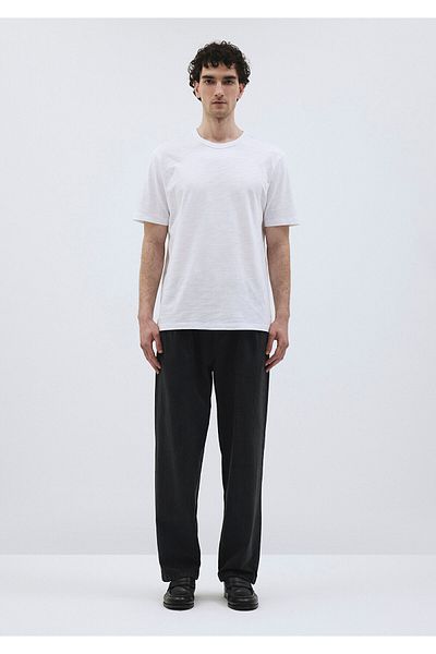 Mavi Flaming White Premium Basic T-Shirt κανονική εφαρμογή / κανονική εφαρμογή 0612151 -620