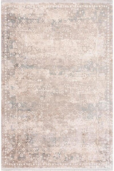 Sanat Halı Doku 1235 Eskitme Desenli Makine Halısı