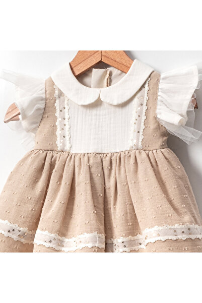 Cumino Vintage Kız Elbise