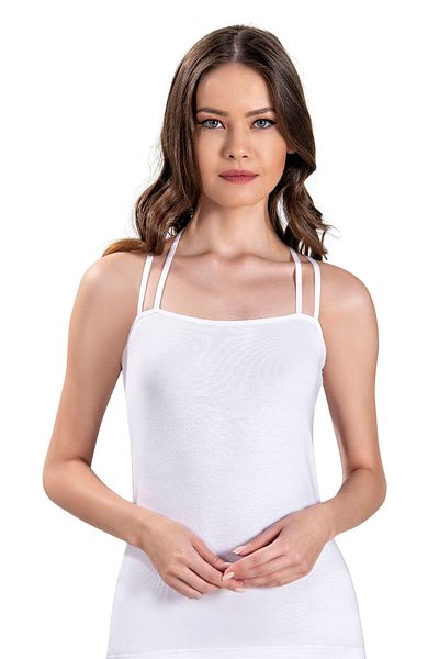 Jiber 509 Women's Cotton Lycra Double String Tank Top