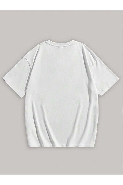 AFROGİYİM Μπλουζάκι Unisex Daisy Miami με στάμπα Oversize