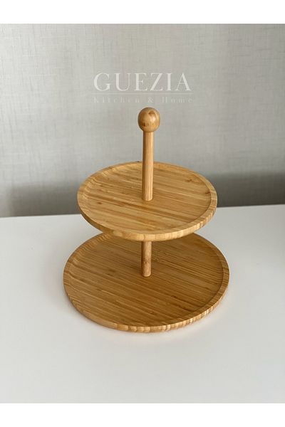 GUEZIA Wooden Tiers - Cookie and Presentation Stand