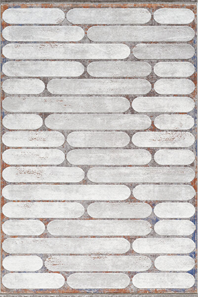 Royal Halı Çam Halı Serenity Jv11c Gri Modern Desen Halı