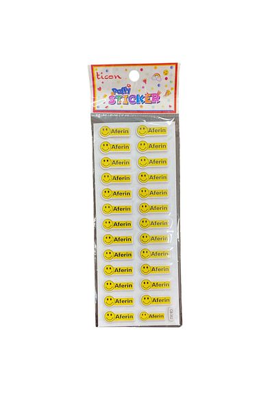 Ticon PUFFY STICKER ΚΑΛΗΠΙ 20 Συσκευασία