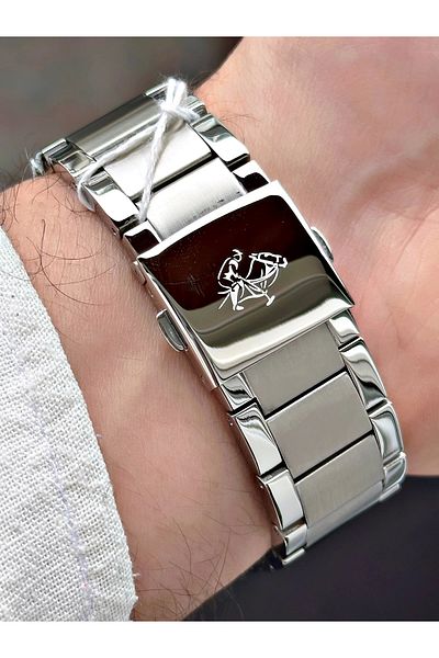 JG. Polo Club JgPolo Clup JPC.0224.S04058.01 Steel Cord Men's Wristwatch