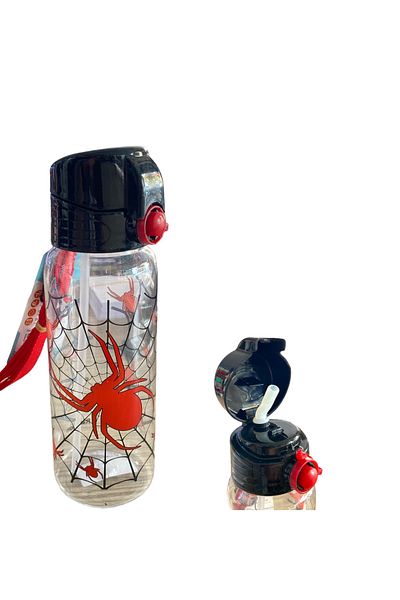 Relaxion Rlx421 Locking Flask with Straw 650 Ml - Spider