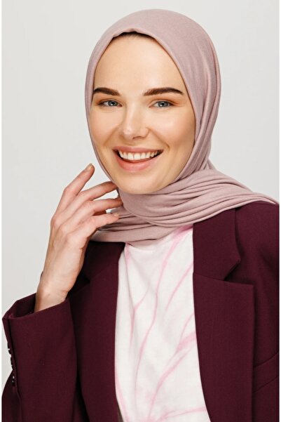 FRESCO SCARFS Hijab Hijab Combed Shawl Dried Rose
