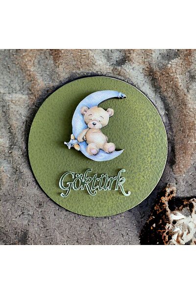 KaizenDesign 20 Transparent Plexiglass Magnets - Baby and Personalized Magnet