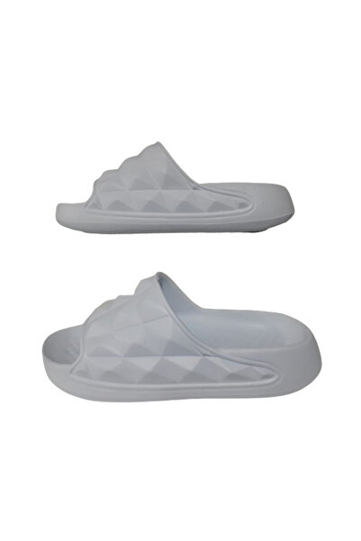 GEZER Ультралегкі жіночі капці з білим кришталевим візерунком - Gzrr698-00