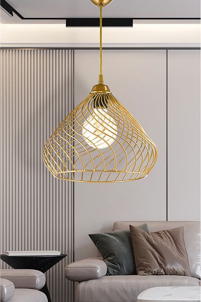 DEDE SINGLE WAVY PENDANT CHANDELIER WASHED
