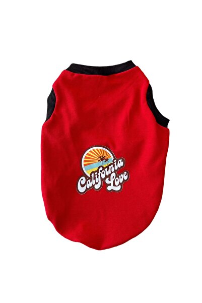 PetiliDünya كاليفورنيا لوف ملابس رياضية صيفية للقطط والكلاب