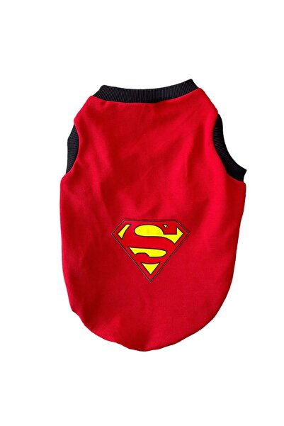 PetiliDünya Superman summer athlete Cat & Dog Apparel Athlete
