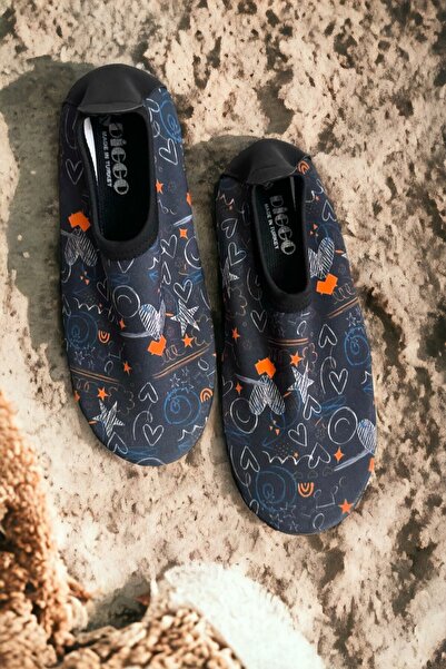 DİGGO Unisex Copii Talpă anti-alunecare Pantofi de mare și plajă Talpa groasă...