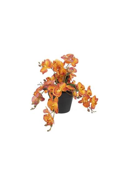 Mikasa Moor Turuncu Sarkan Yapay Orkide 33cm