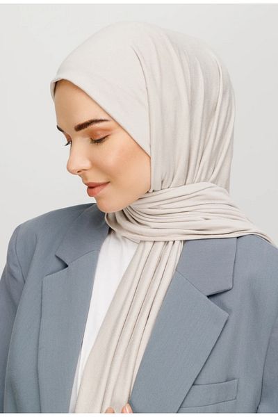 FRESCO SCARFS Hijab Hijab Pieptănat Şal Piatră