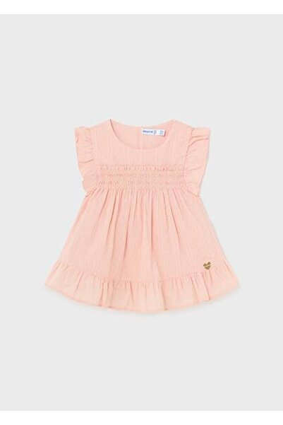MAYORAL بلوزة بودرة للفتيات الصغيرات 01102-045