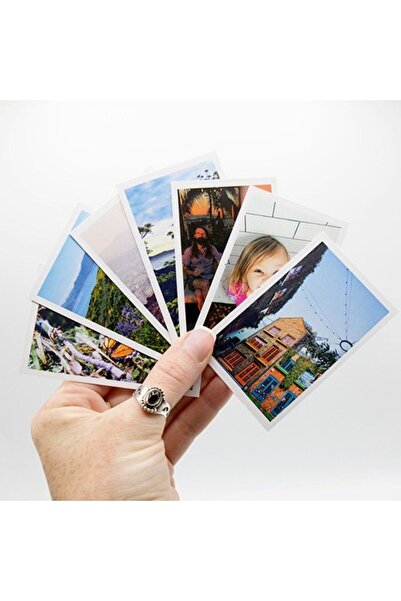 ConceptinEla 25 Adet Polo Fotoğraf Baskısı 7,5*10 Ebatında Fotoğraf Baskı