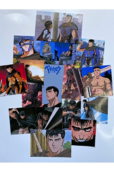 Hara Company Pachet de autocolante cu momente anime Guts din Berserk