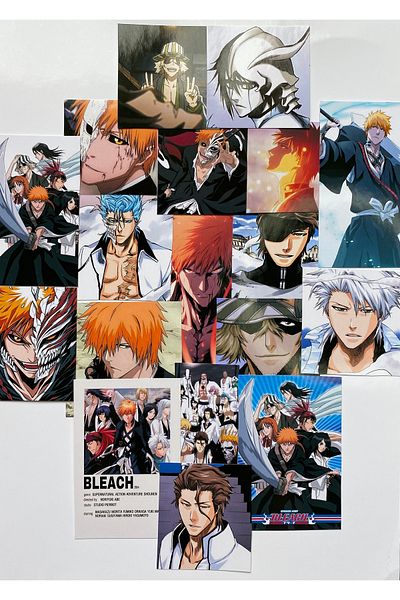 Hara Company مجموعة ملصقات Bleach Anime Moments