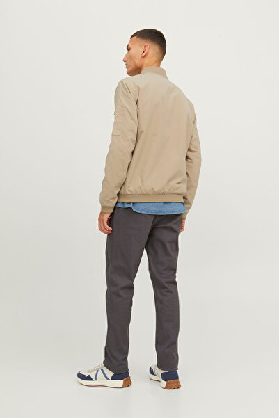 Jack & Jones Чоловіча куртка-бомбер на блискавці