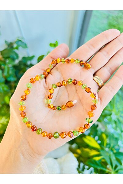 Kehribarkolyecimm soft model damla kehribar kolye