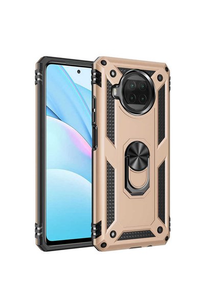 GRABONO حافظة لهاتف Xiaomi Redmi Note 9 Pro 5G بطبقة مزدوجة من البولي كربونات...