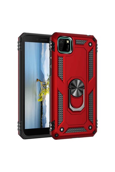GRABONO Huawei Y5P Case Dual Layer Polycarbonate Protection and Magnetic Hold...