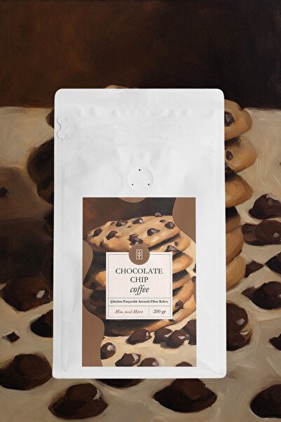 Mim and More Chocolate Chip Coffee - Çikolata Parçacık Aromalı Kahve Filtre Kahve, 200 gr