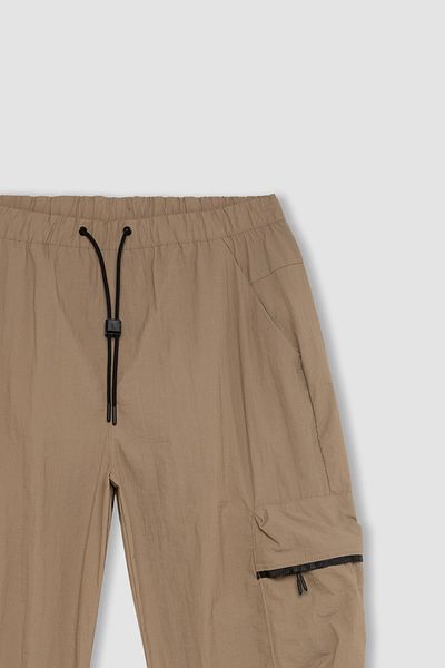 DeFacto DeFactoFit Oversize Fit Cargo-Taschen-gewebte Hose C1528AX24SM