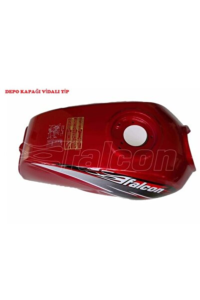 MOTOSVN Falcon Sk 100 Uyumlu Benzin Deposu Kırmızı