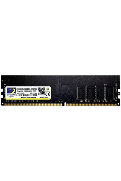 TwinMOS ذاكرة وصول عشوائي لسطح المكتب MDD48GB3200D سعة 8 جيجابايت DDR4 بسرعة 3200 ميجاهرتز و1.2 فولت