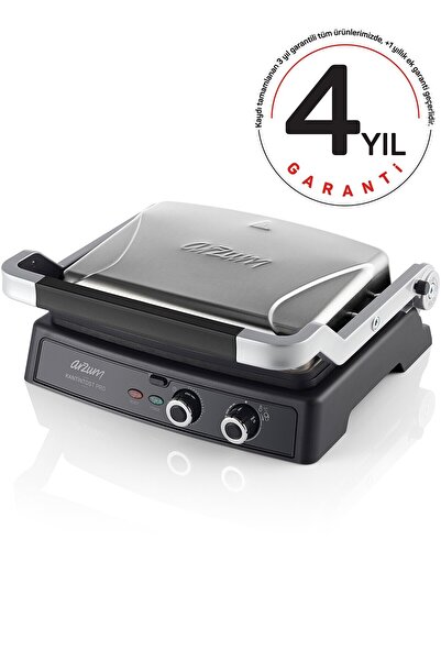 Arzum Resmi Distribütör Garantili AR2044-Inx Kantintost Pro 6 Dilim Granit Çı...