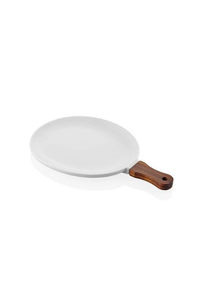The Mia Woody 34x21 cm Porcelain Serving