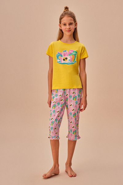 SUWEN Bella Kids Capri Set