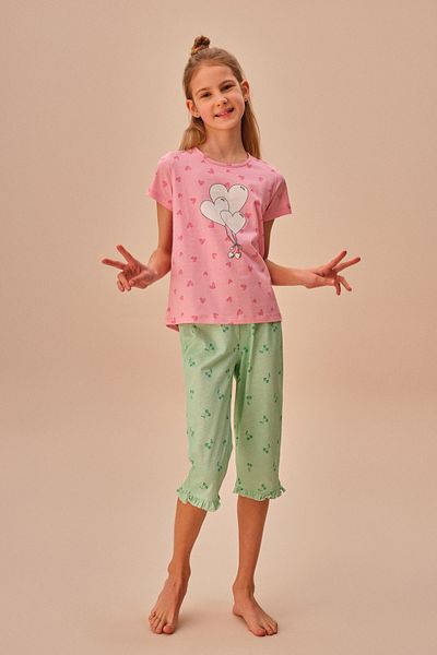 SUWEN Bella Kids Capri Set
