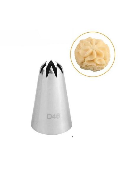 Siliko World Cream Stainless Steel Piping Bag - 1 Piece + 4 Whipped Bags