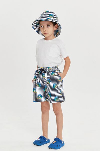 Benittokids Pantaloni scurți de baie cu model pentru băiat 7004