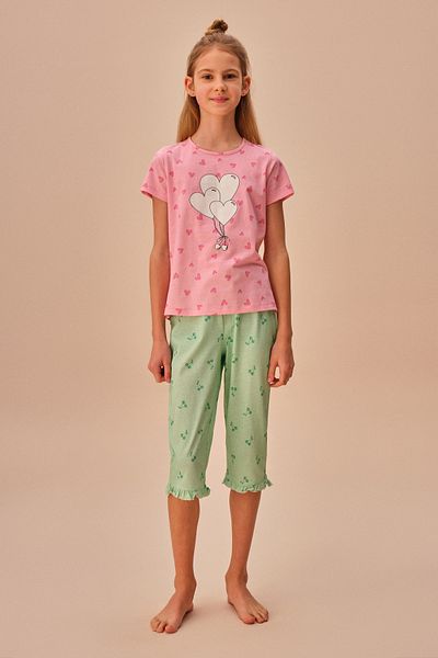 SUWEN Bella Kids Capri Set