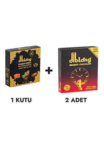 Diblong Power Honey ve Çikolata 2 Adet %100 Orijinal Ürün Aynı Gün Gizli Kargo