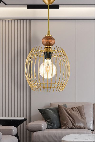 DEDE SINGLE BARILLE PENDANT LIGHT CHANDELIER WASHED