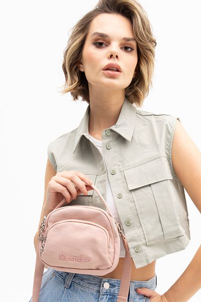 United Colors of Benetton BENETTON Women's Pink Crossbody Bag - BNT1208