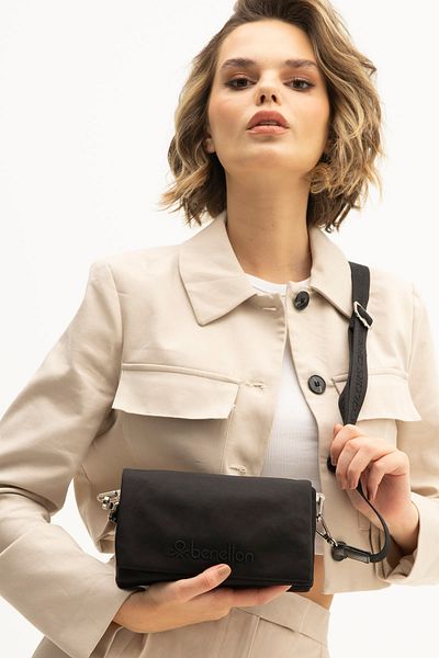 United Colors of Benetton Beneton Women's Black Crossbody Bag - BNT1195