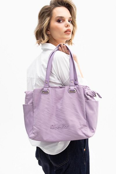 United Colors of Benetton Benetton Women's Shoulder Bag - Lilac BNT1172