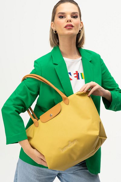 United Colors of Benetton GENȚE DE MÂNĂ BENETTON GALBEN-CAMEL BNT1355