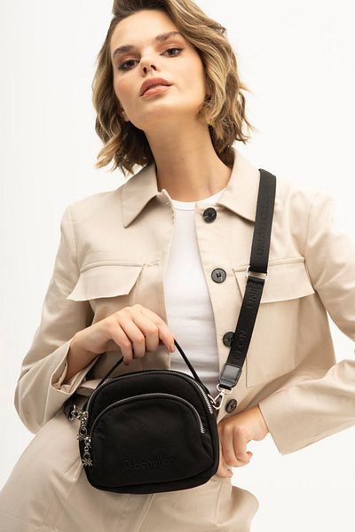 United Colors of Benetton Beneton Women's Black Crossbody Bag - BNT1208