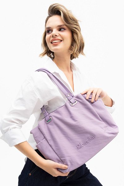 United Colors of Benetton Benetton Women's Shoulder Bag - Lilac BNT1172